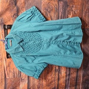 Apt 9 Stretch Dress Shirt with Quilt Design